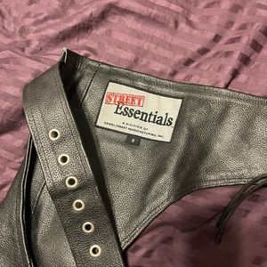 Women’s leather chaps
